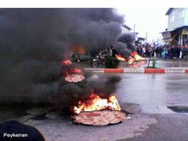 Protestors start clusters of shithead fires in open defiance of government orders.